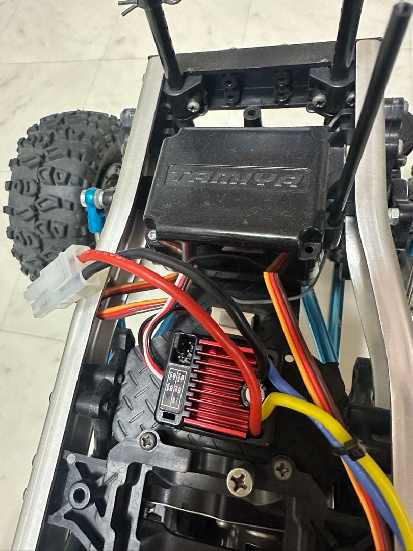 タミヤラジコン　CR-01 クローラー4WS仕様 フルセット　3PVフタバプロポ