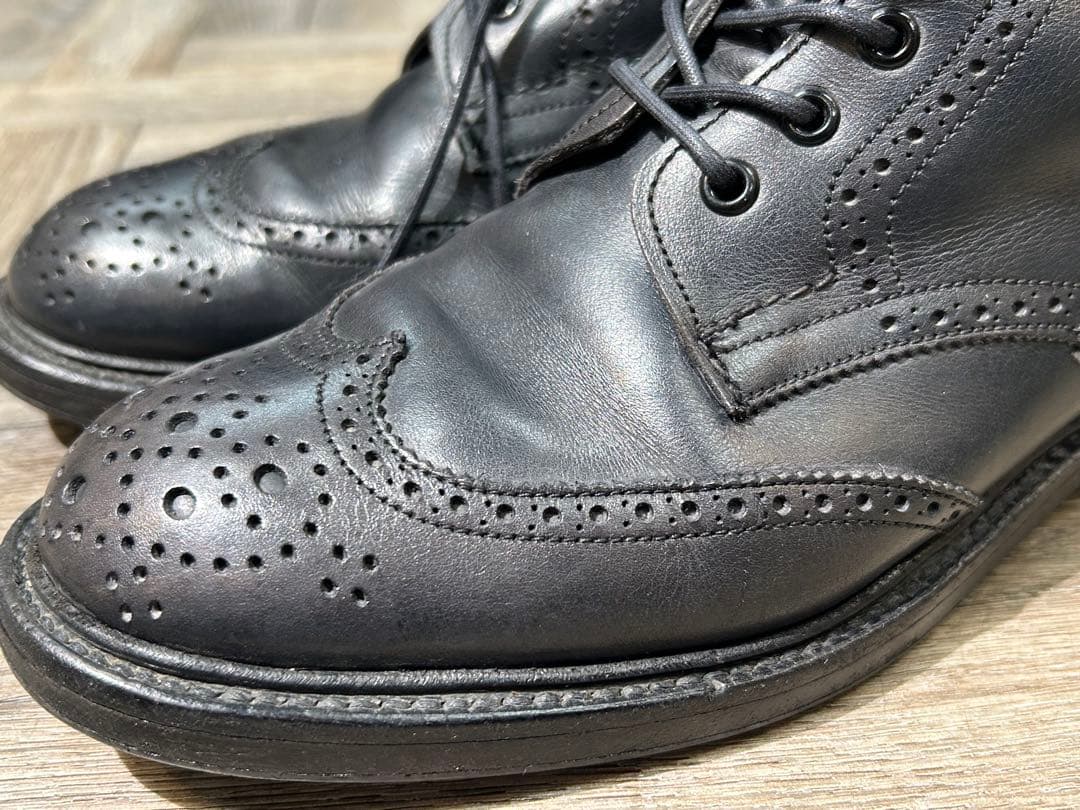 あ*ゆ様 トリッカーズ　カントリー　UK5.5 ブラック　90年代