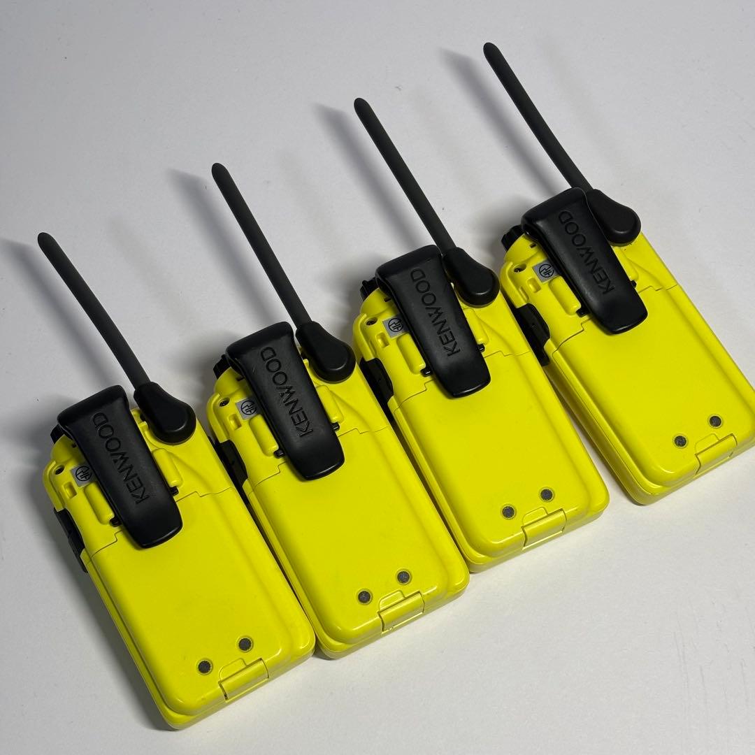 KENWOOD UBZ-LP20 トランシーバー インカム 4台セット