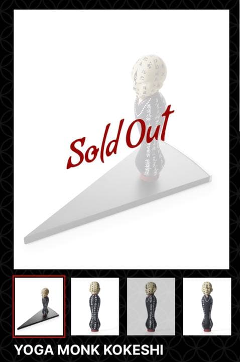 studio Candy Foxx こけし　既存4種類