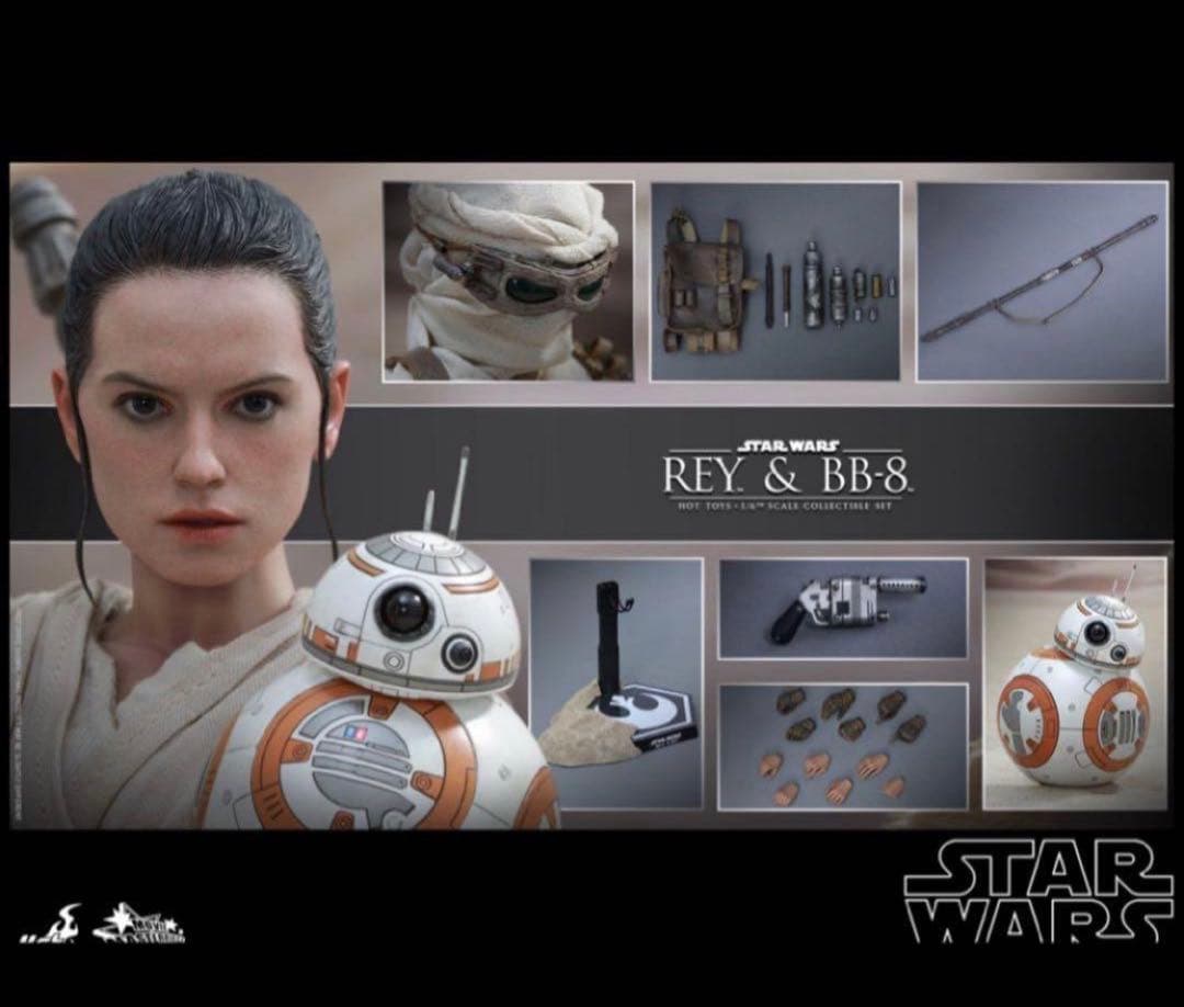 【新品】 『スター・ウォーズ／フォースの覚醒』レイ＆ＢＢ-８（２体セット）