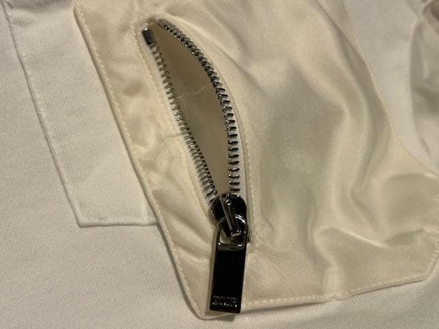 ♪送料無料★DIOR × sacai★名作コラボ★Tシャツ★異素材構築★白★M♪