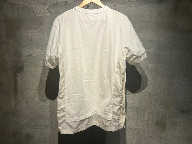 ♪送料無料★DIOR × sacai★名作コラボ★Tシャツ★異素材構築★白★M♪