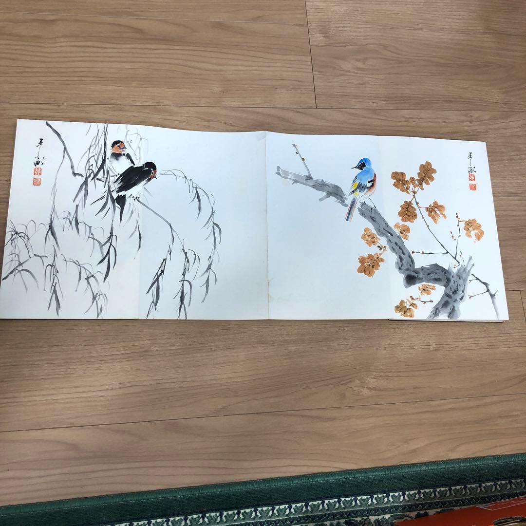 掛け軸　絵帳(1)骨董品　美術品