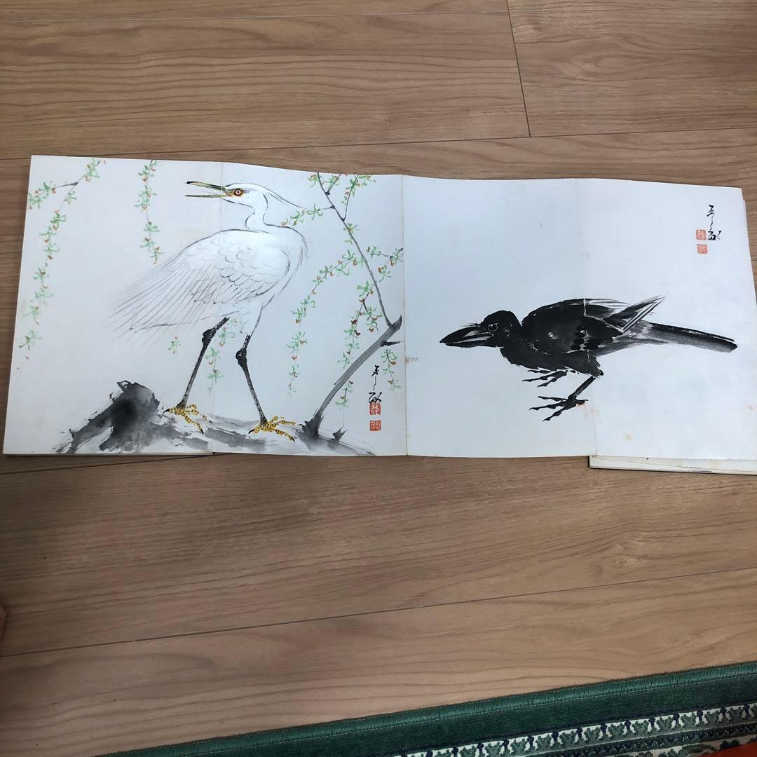 掛け軸　絵帳(1)骨董品　美術品