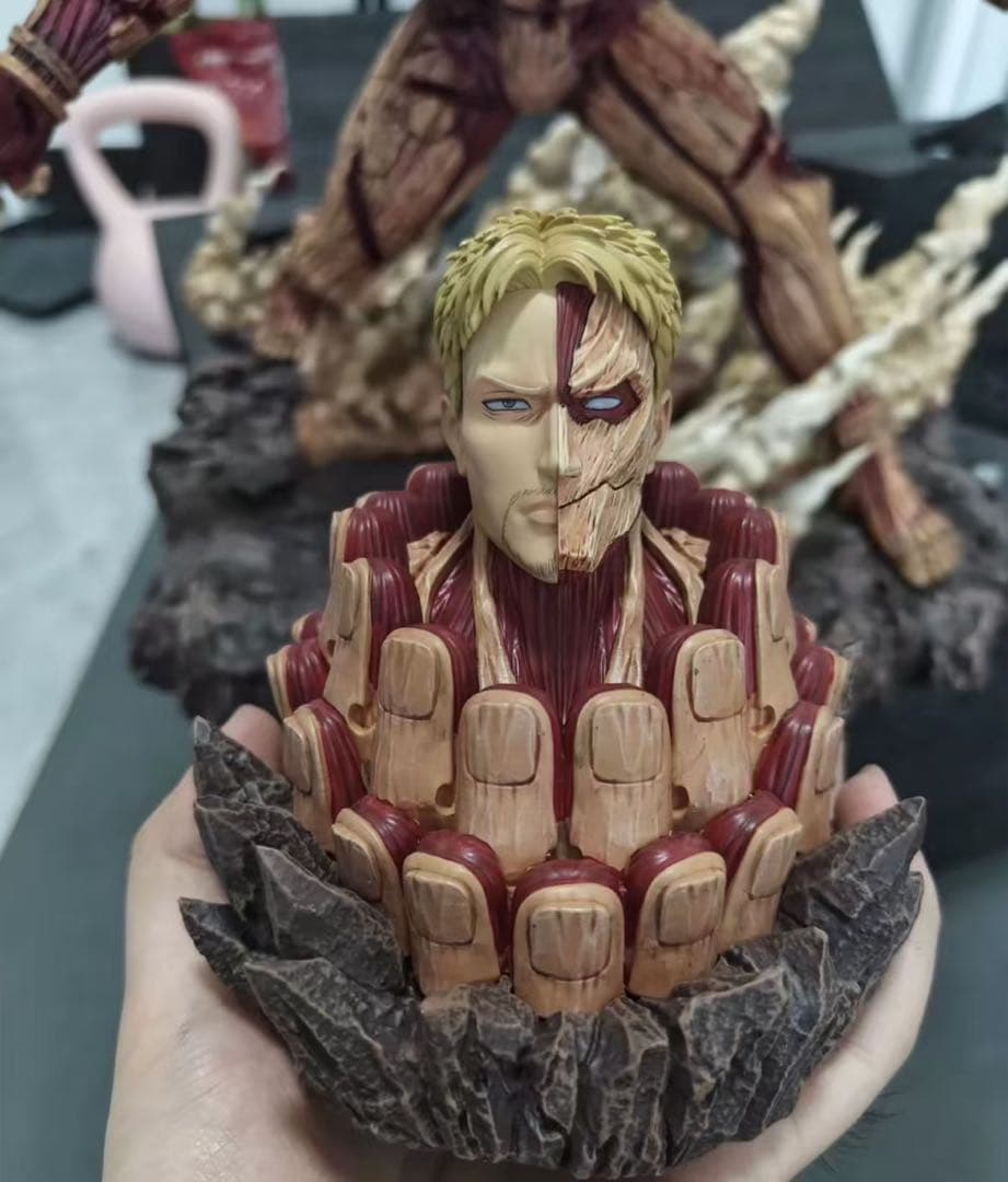 進撃の巨人 鎧の巨人 ガレージキット ガレキ スタチュー⑨