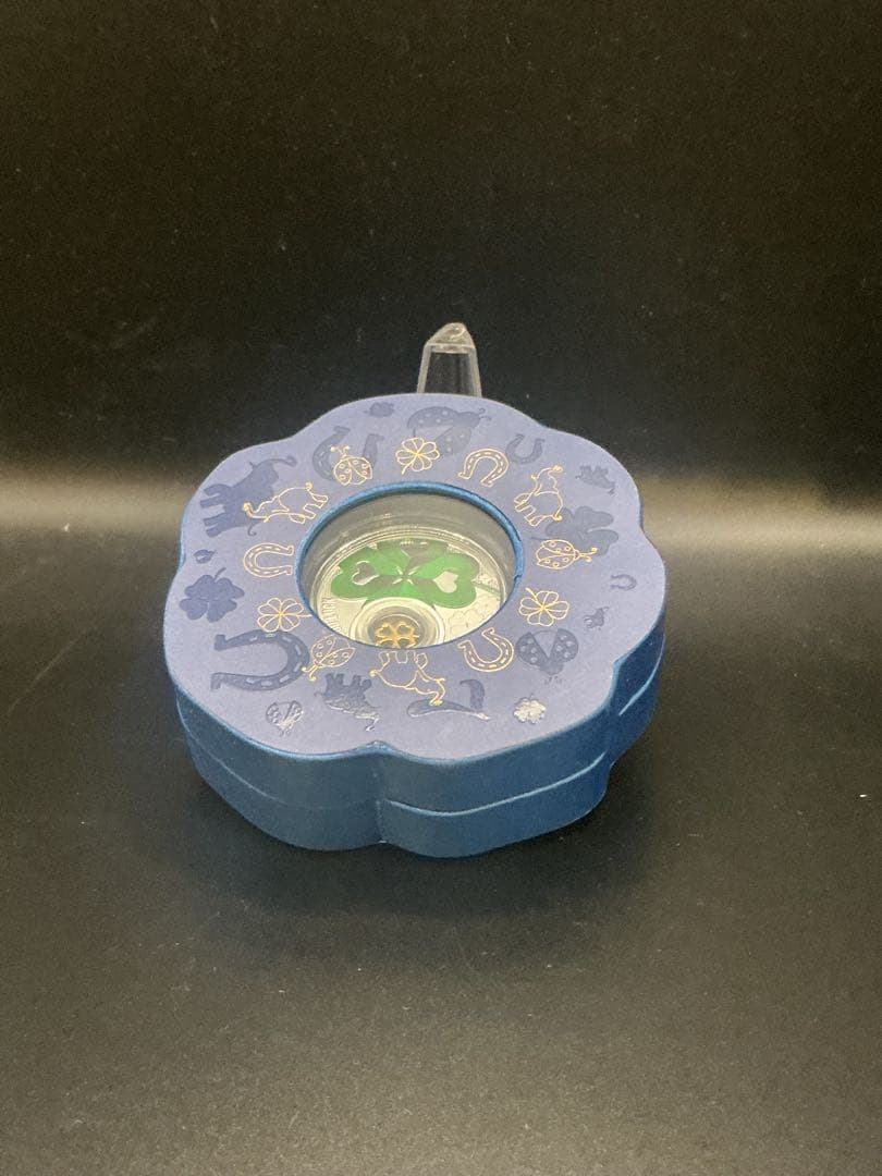 2024カメルーン 四葉のクローバー 金メッキ付きプルーフ銀貨　777枚限定