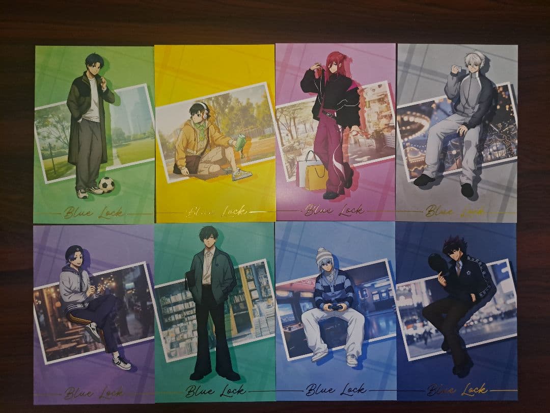 ブルーロック　コースターポストカード