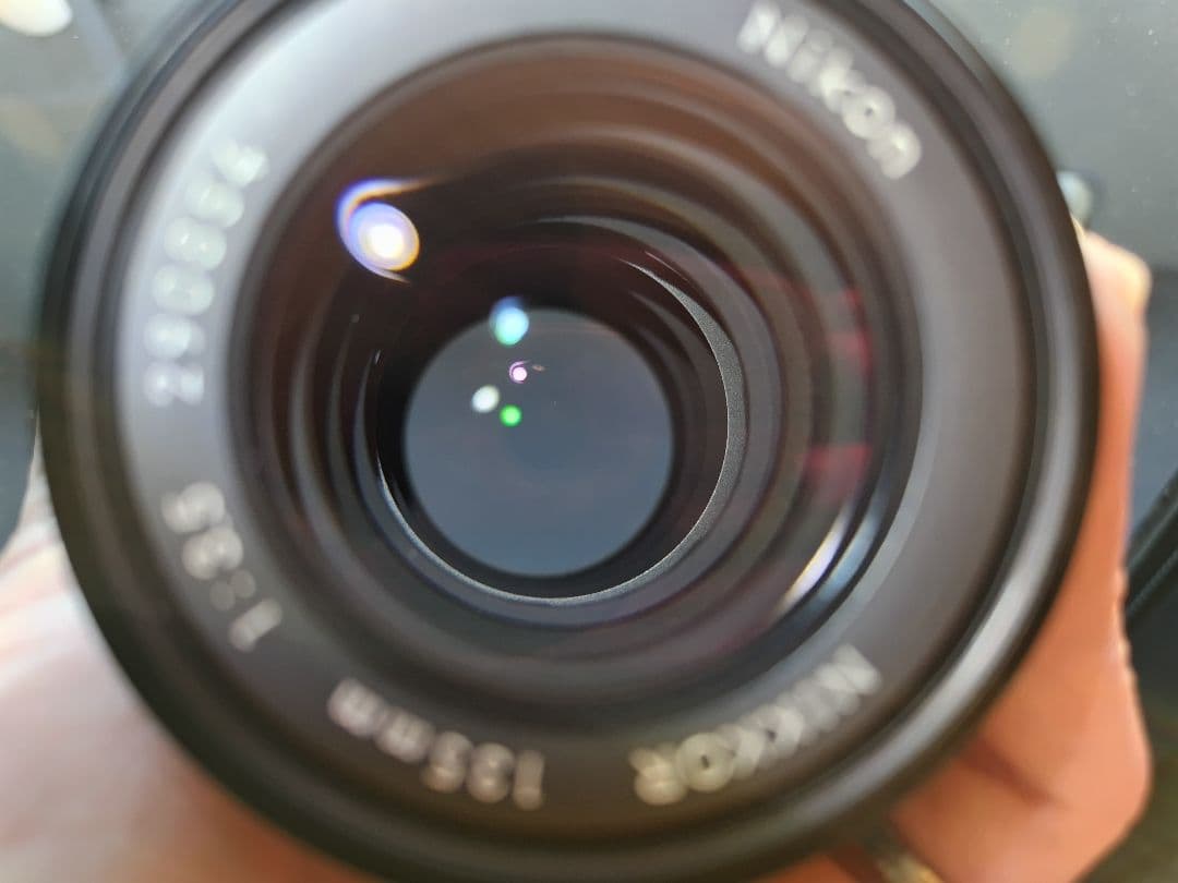 【美品】Ai-s Nikkor 135mm f/3.5 レンズ