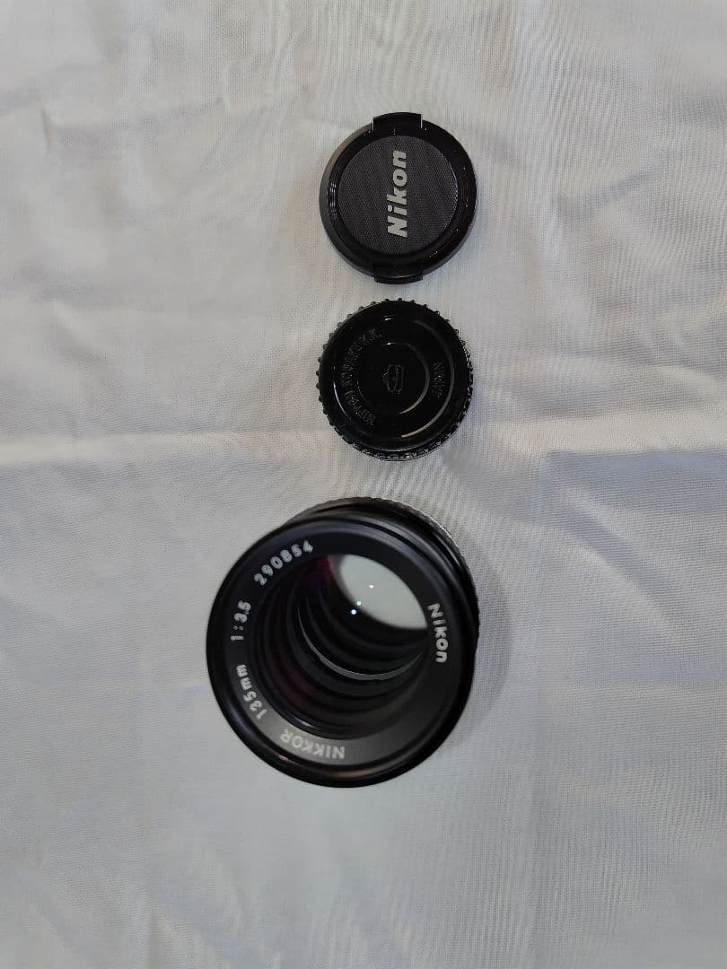【美品】Ai-s Nikkor 135mm f/3.5 レンズ