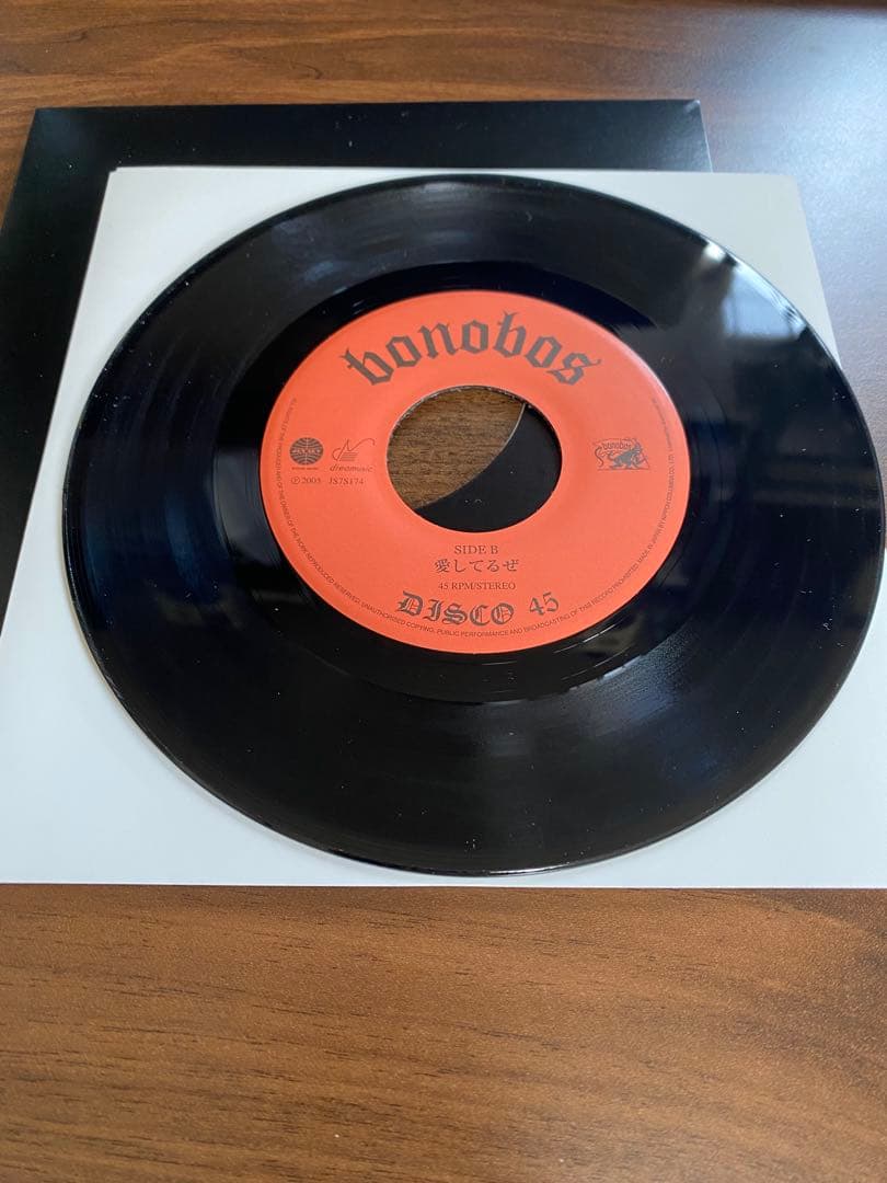 【7\"】BONOBOS / Thank You For The Music