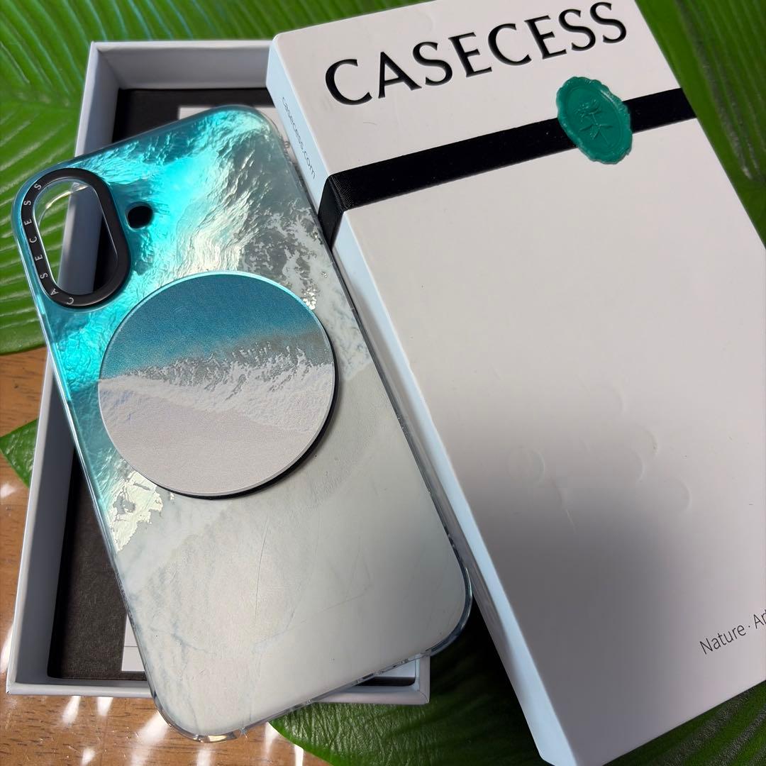 CASECESS 波模様 iPhoneケース