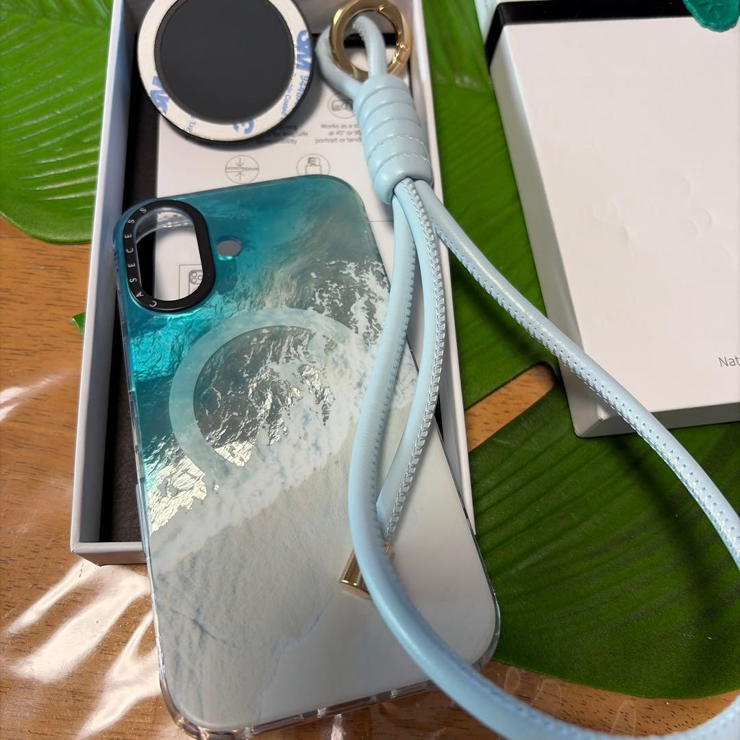 CASECESS 波模様 iPhoneケース