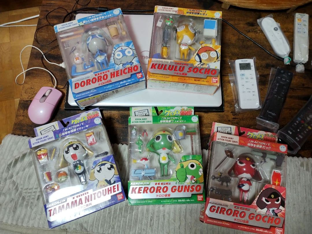 ケロロ軍曹のケロロインアクションのやつ