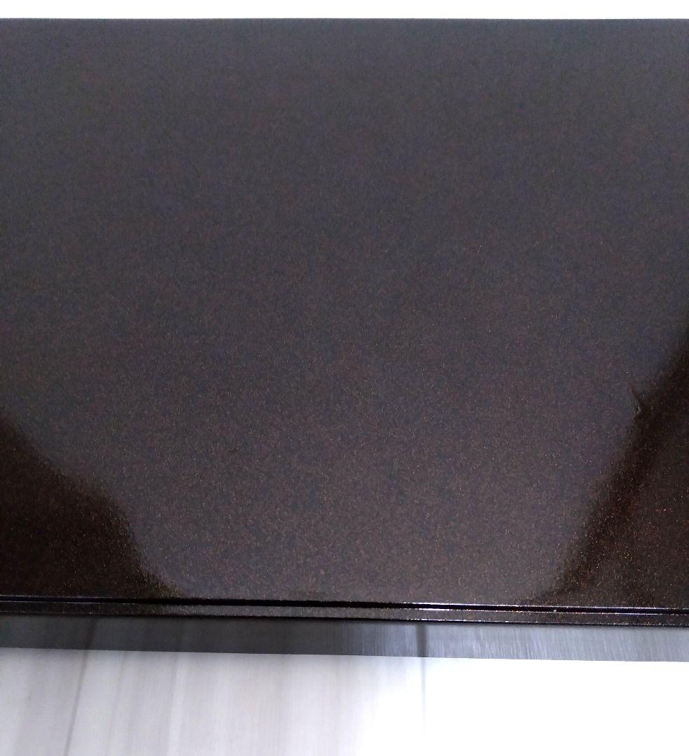 【新品】長手盆　黒　木製　漆塗り　若松（金蒔絵・盛絵）