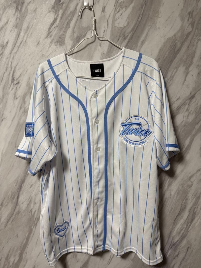 TWICE SANA 12 ベースボールシャツ