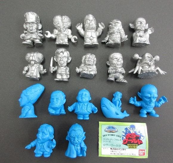 ホラーワールド　SD消しゴム　全17種類　バンダイ消しゴム