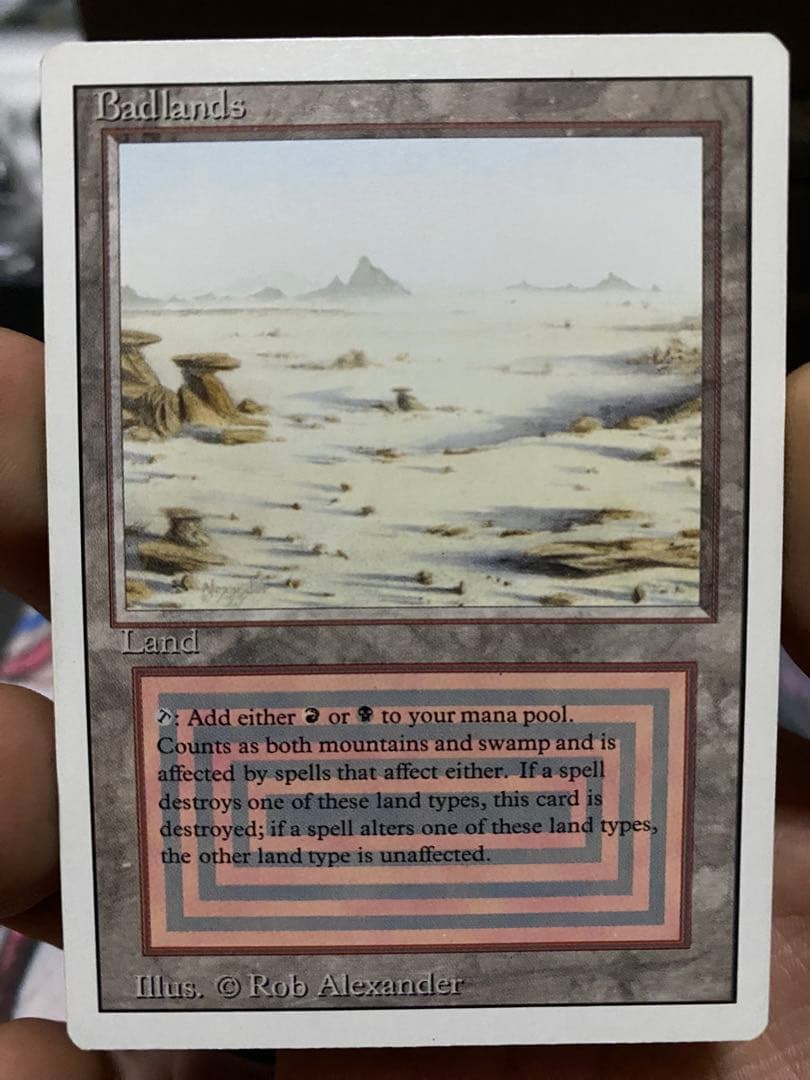 みっち【最安！】MTG Badlands 【3ED】リバイズド英語版