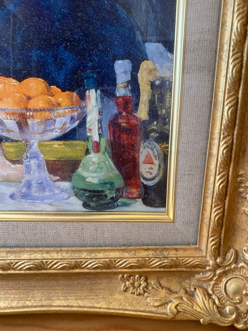 フォリーベルジュールのバー　マネ　複製画　油彩