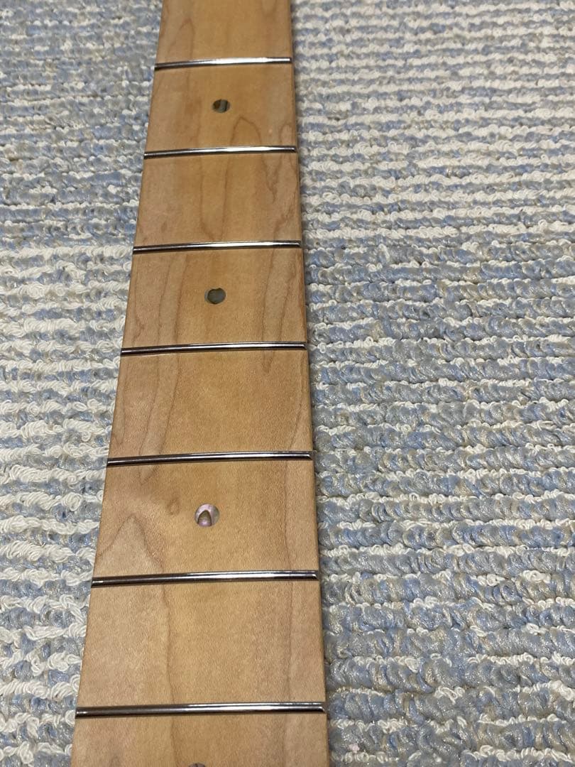 5弦ベース用部材　ド板目貼りメイプル