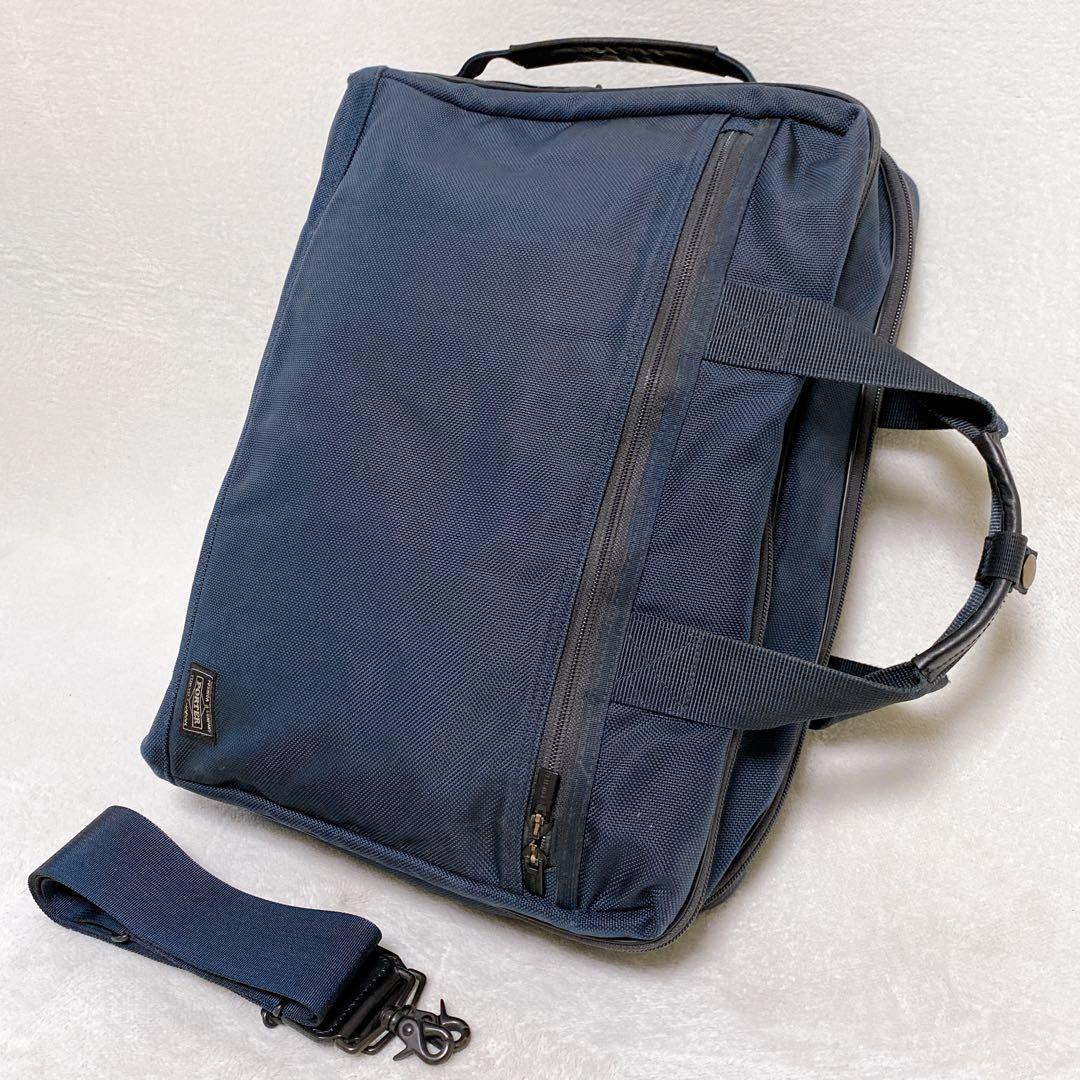 PORTER ポーター　STAGE ステージ　3WAYブリーフケース　ネイビー
