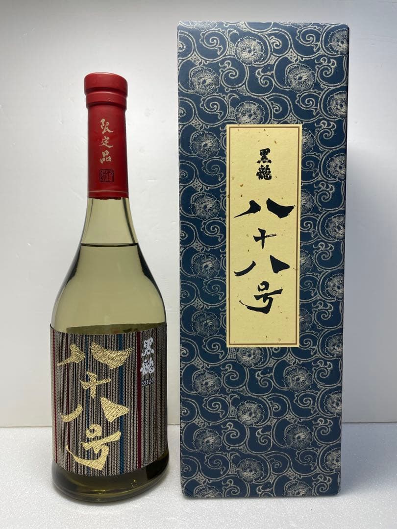 冬季特別限定酒　2025年11製造　黒龍　八十八号 720ml 黒龍包装済