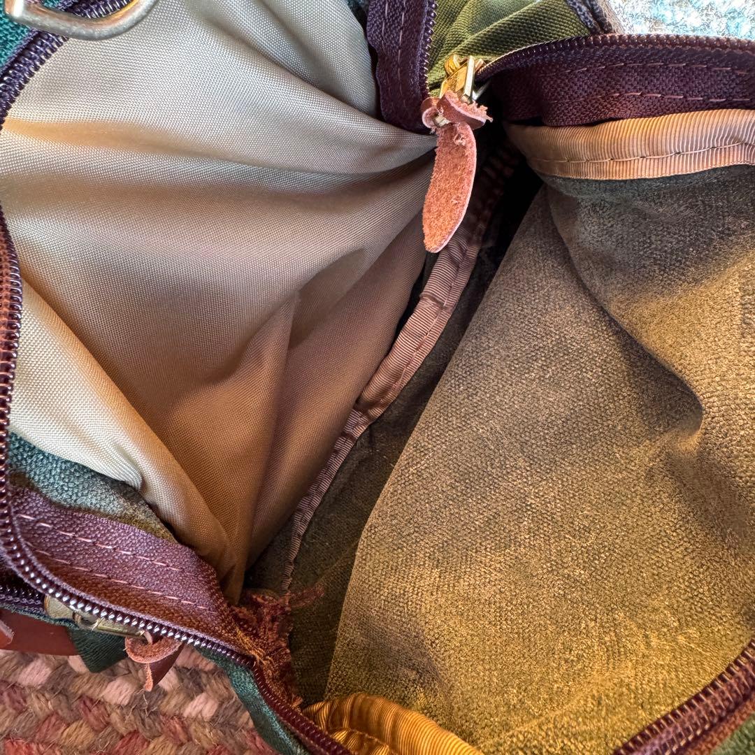 エルエルビーン 80年代 ショルダー ボストンバッグ ビンテージ 古着