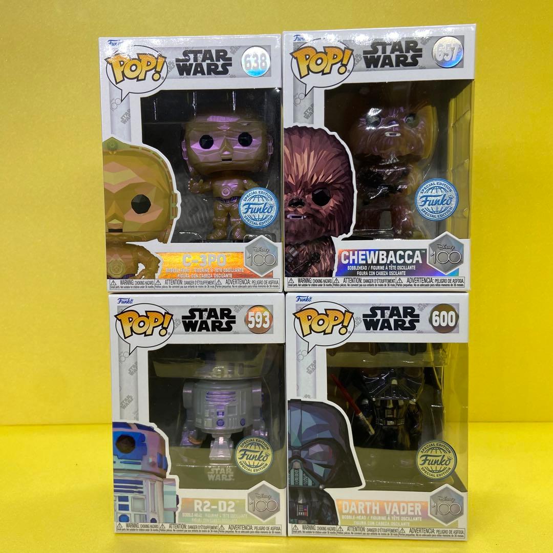 FUNKO POP！スターウォーズ4体セット