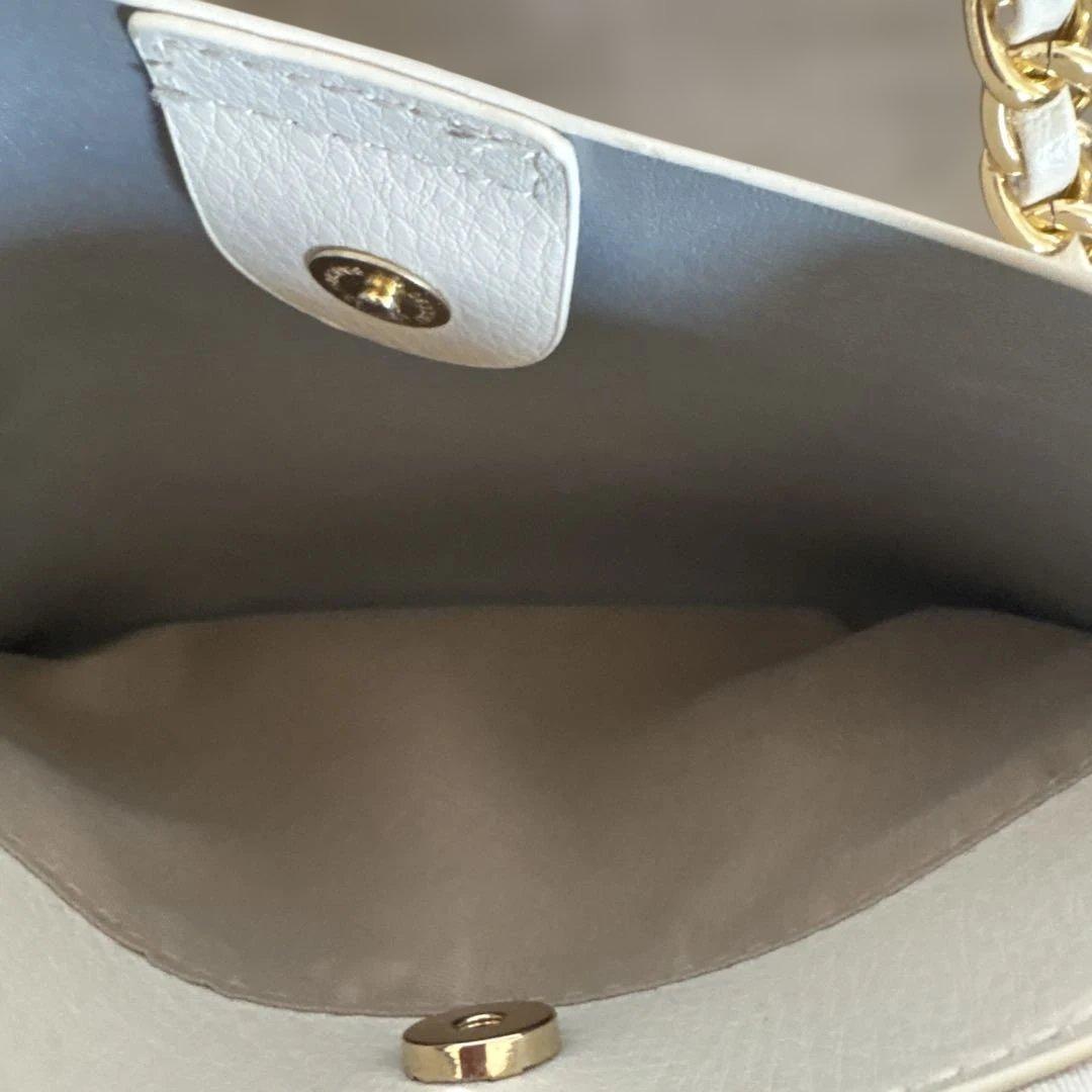 MY GRACY 花刺繍 ミニショルダーバッグ