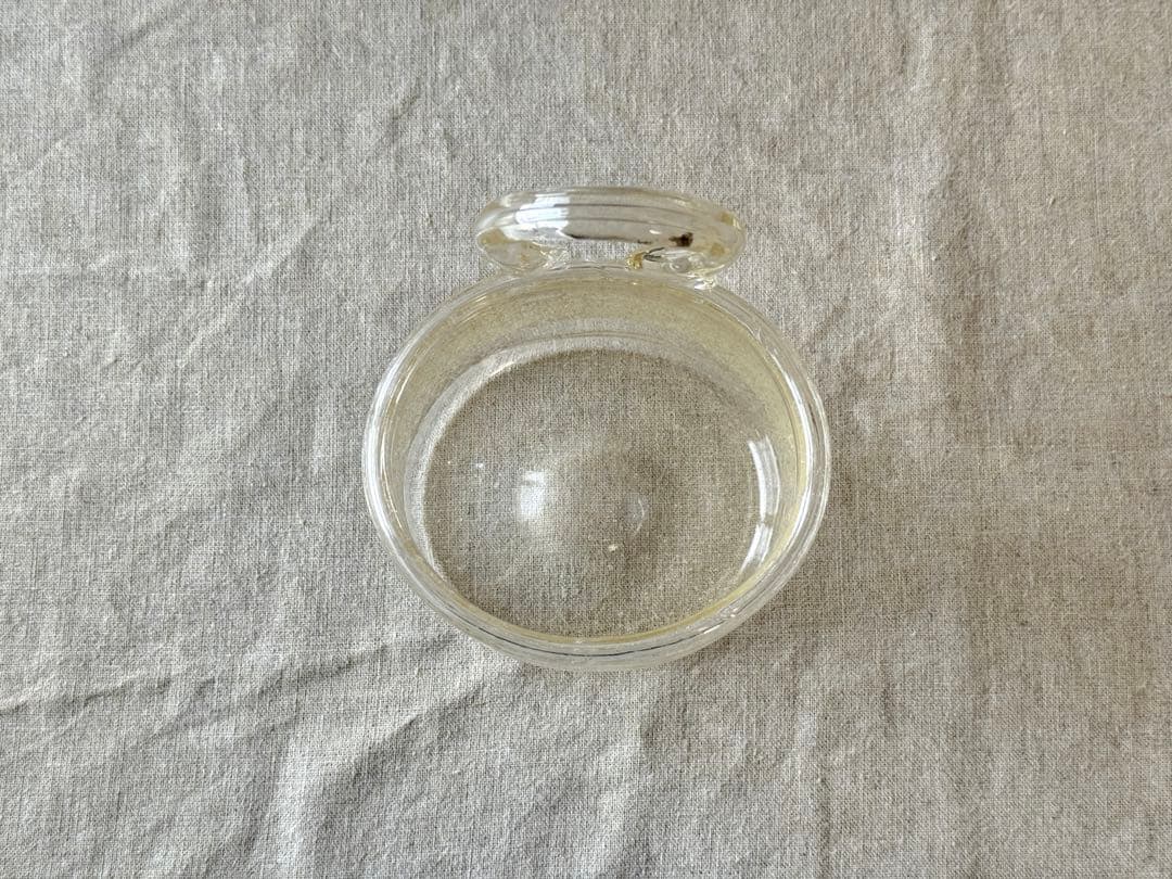 nuutajarvi ARABIA Sargasso(クリア)持ち手つきのベース