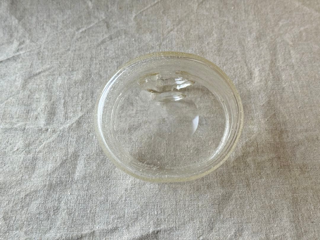 nuutajarvi ARABIA Sargasso(クリア)持ち手つきのベース