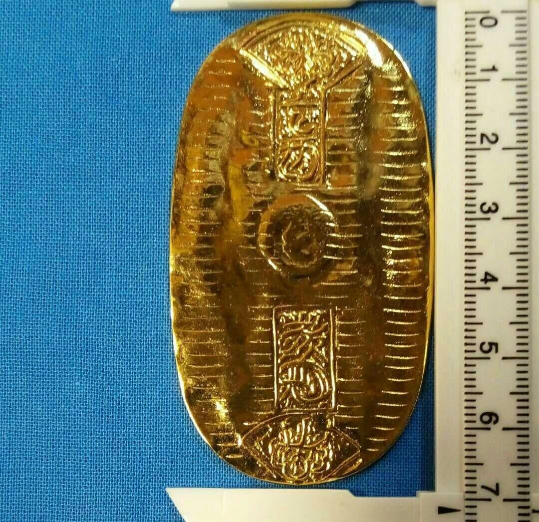 昭和レトロ　佐渡金山佐渡小判　純金風　アンティーク　金運