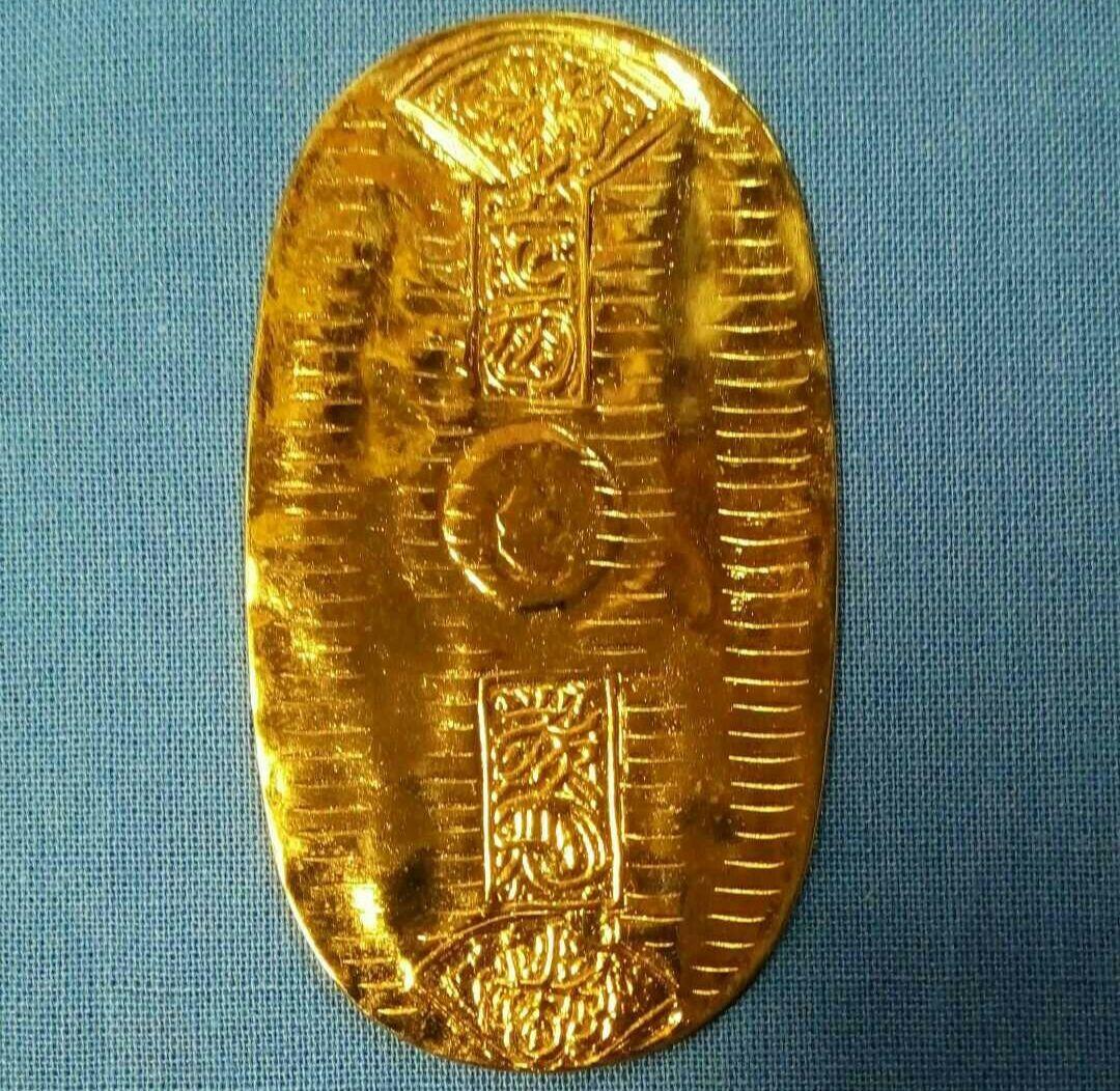 昭和レトロ　佐渡金山佐渡小判　純金風　アンティーク　金運