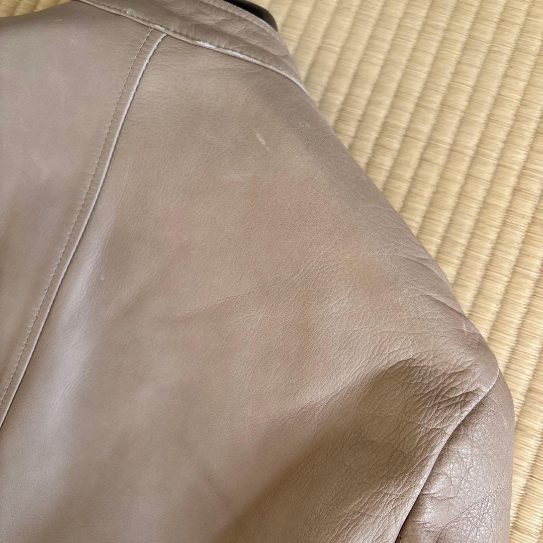 名作　マルジェラ本人期　2007ss 八の字レザーライダース