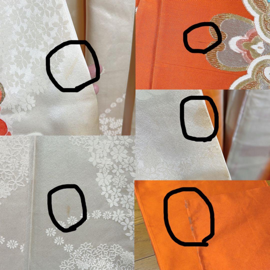 りょう　【高級 振袖５点セット】 正絹 花柄 中振袖 上品 古典柄 成人式