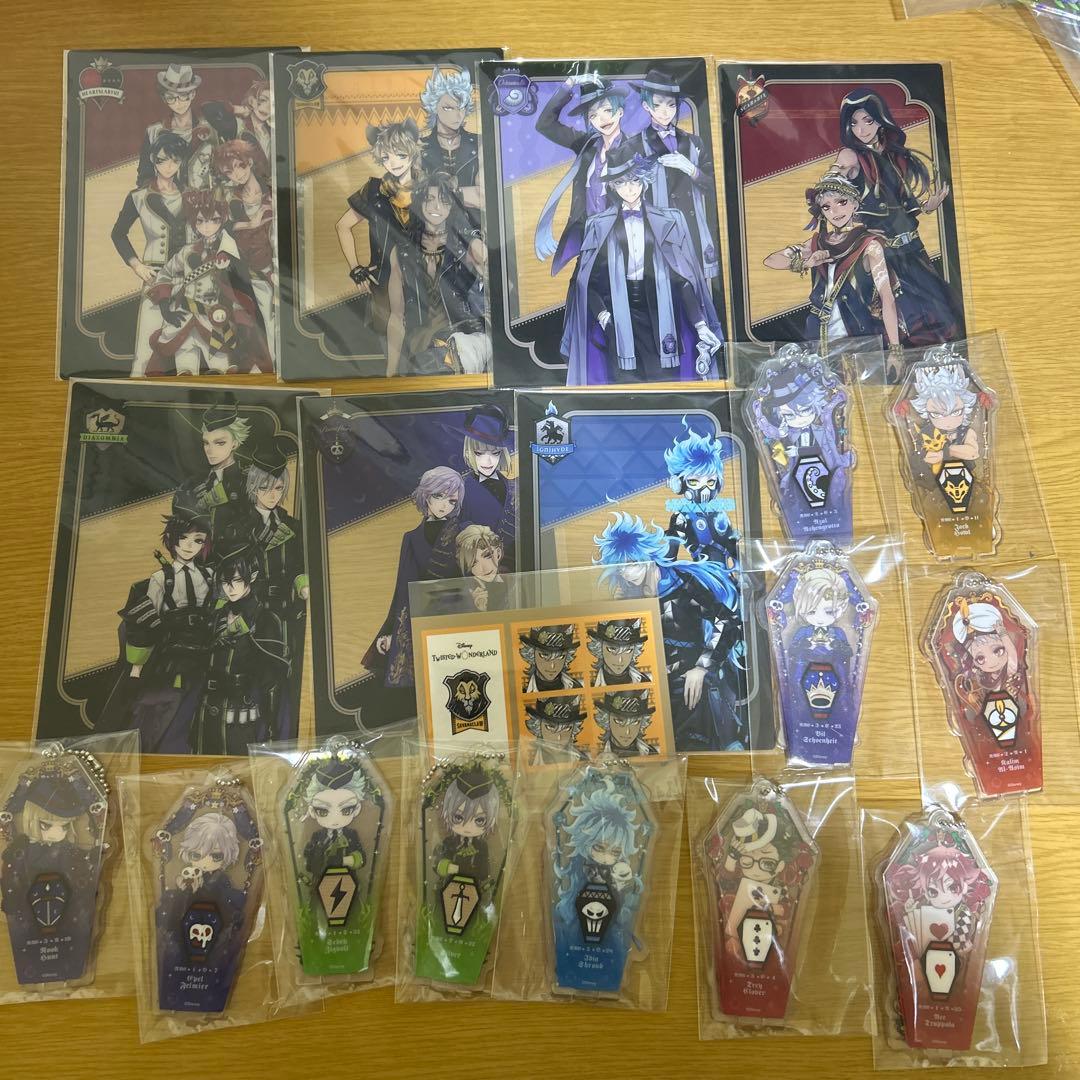 ツイステ レオナキングスカラー 1/8フィギュア　アクリルスタンド　ポストカード