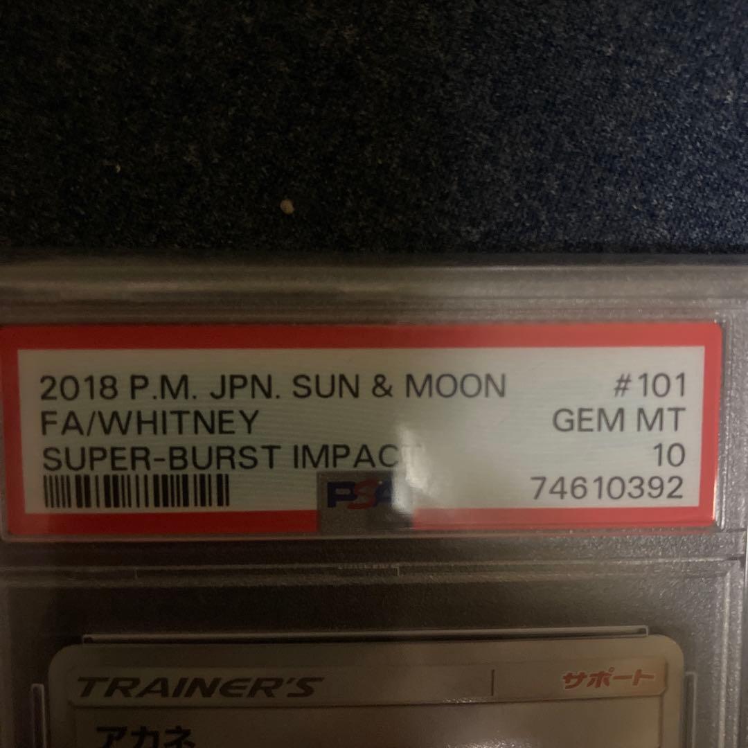 ポケモンカード FA/WHITNEY #101 GEM MT