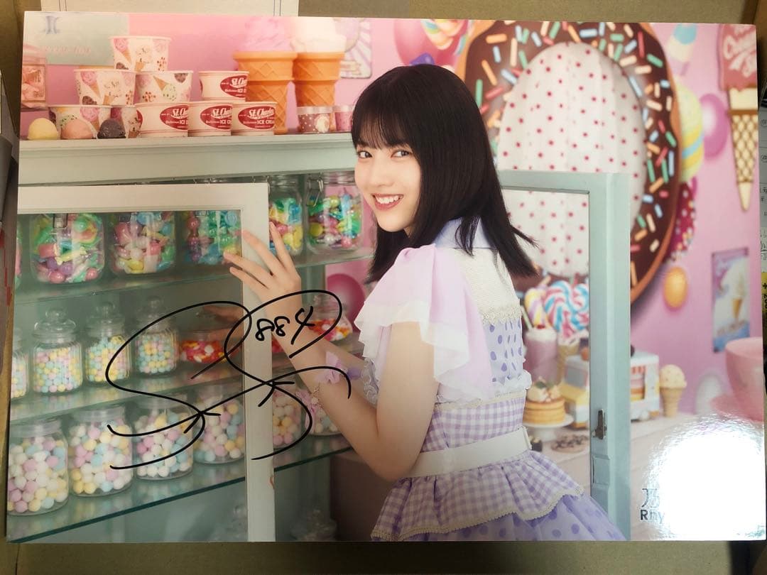 j*7様 乃木坂46 乃木フェス 林瑠奈　直筆サイン入りウォールデコ