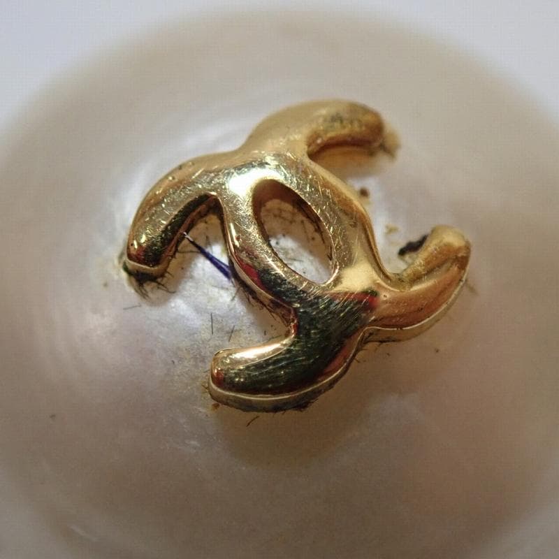 RU-5603　CHANEL　ヴィンテージ　ピンブローチ　フェイクパール