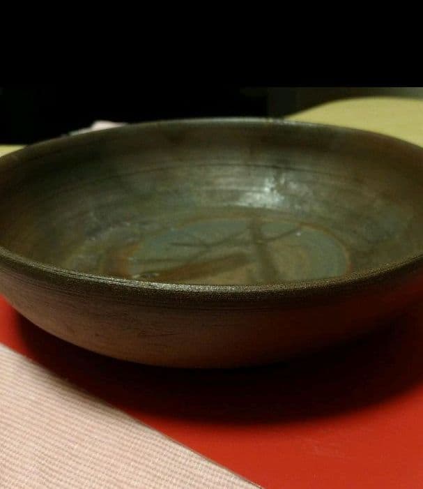 備前焼　菓子器