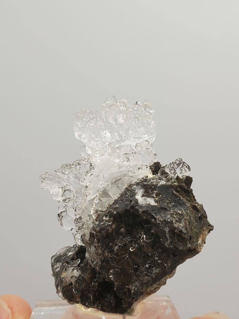 ハイアライトオパール 虹 天然石 原石 鉱物標本 鉱物 母岩付き ハンガリー産