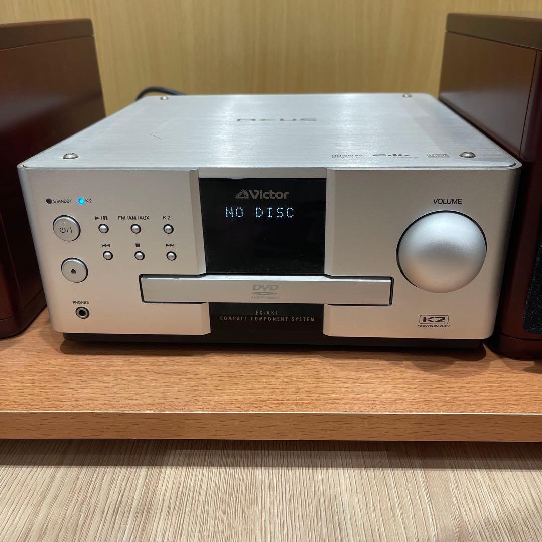 victor コンパクト　コンポ