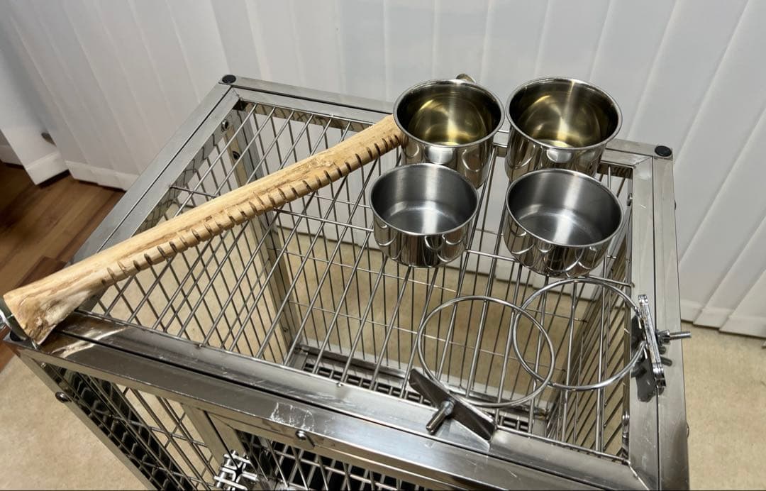 こんぱまるステンレス製 鳥かご 大型