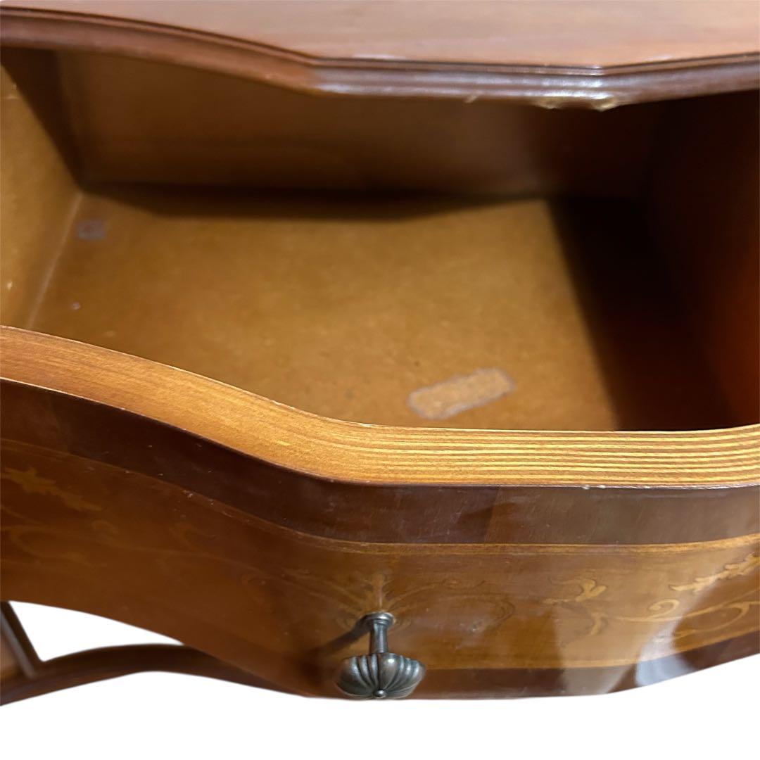 イタリア 家具タロッコ社象嵌デザイン 猫足 ヴェローナ キャビネット