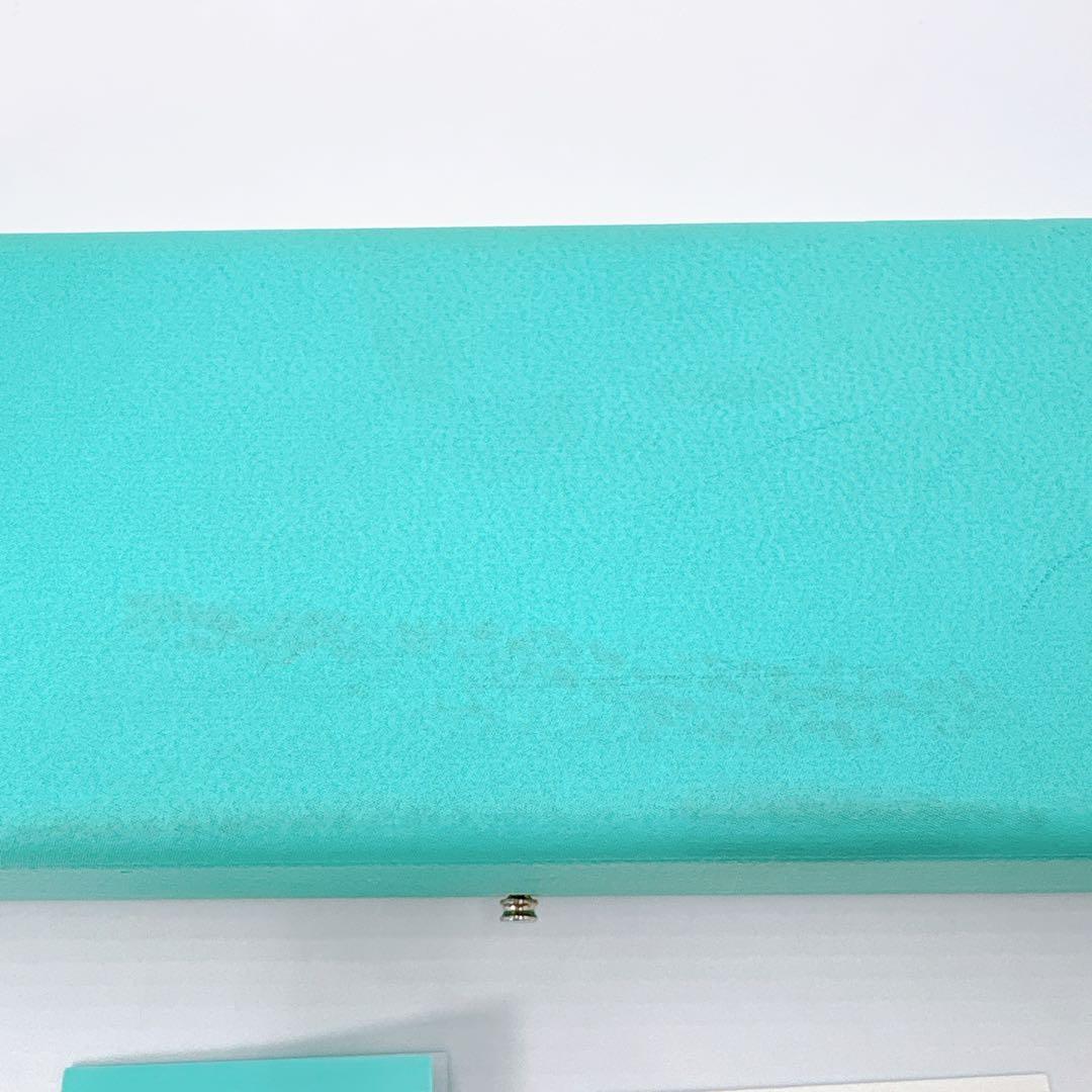 美品 ティファニー メイカーズ ワイド チェーン コンビ シルバー k18