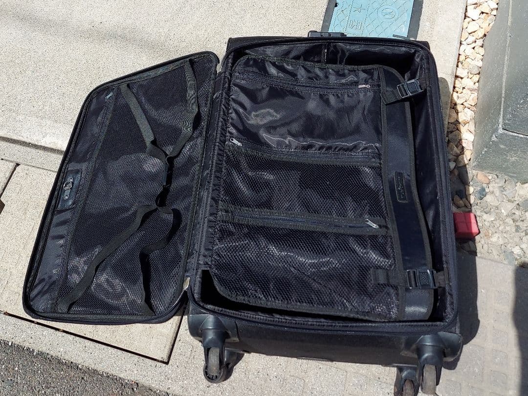 大型ソフトスーツケース 中古 キャリーケース キャリーバック