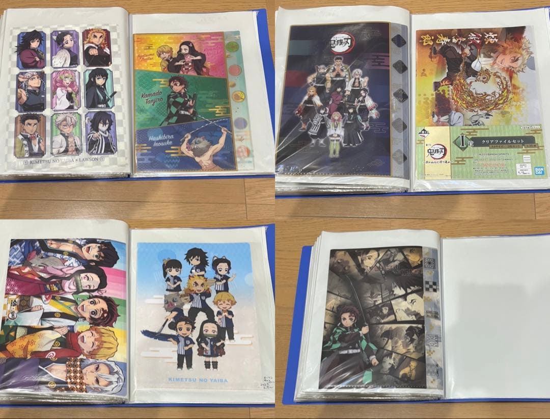 鬼滅の刃　クリアファイル　53点　企業もの　コラボ　未使用品