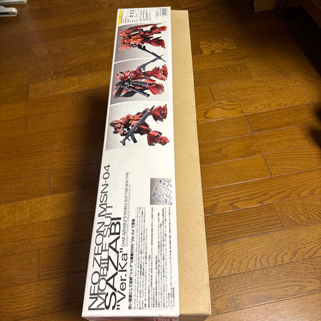 【部品欠品・注文カード有り】MG 1/100 MSN-04 サザビーVer.ka