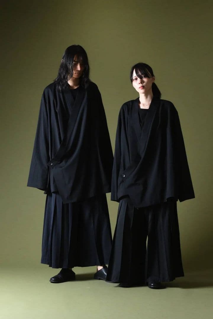 ジャケット・アウター BISHOOL Wool Gabardine KIMONO