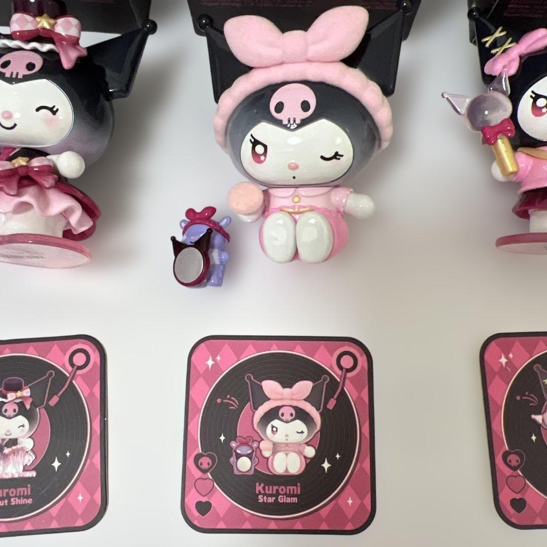 【新品未使用&未開封】Kuromi Sparkling Idol 8体セット
